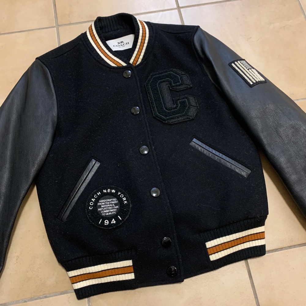 COACH LETTERMAN JACKET